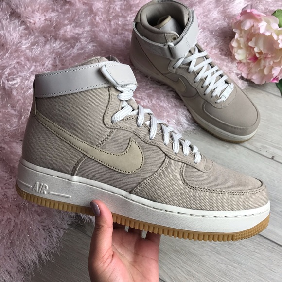 Nike Shoes - Brand New Nike Air Force 1 Hi Utility Khaki